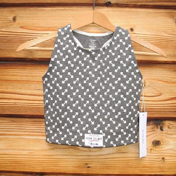 NWT Adam Selman Sport Racer Crop Top Revolve - Picture 3 of 9